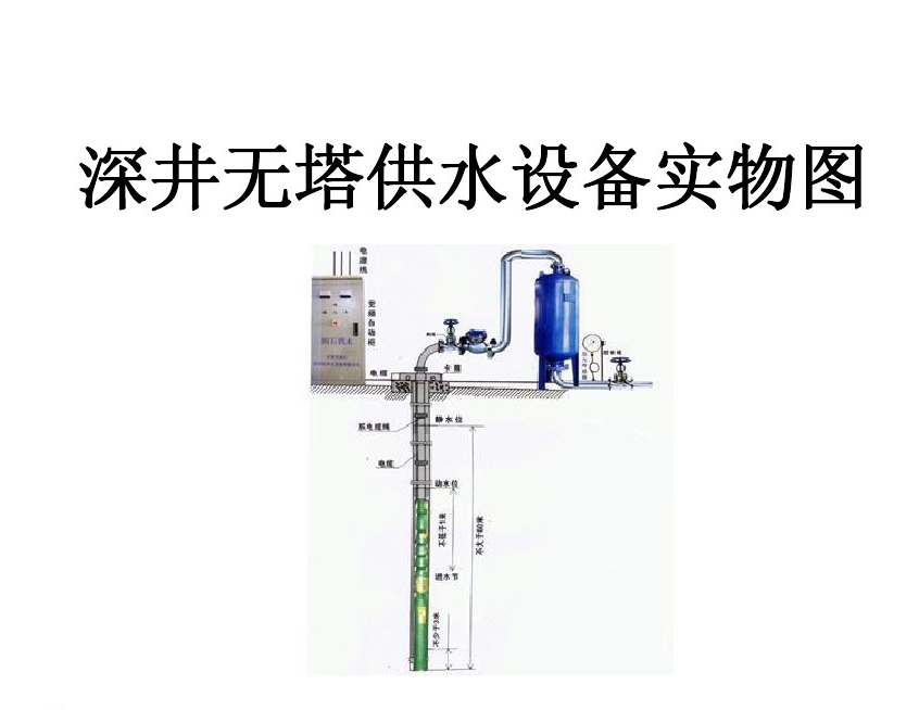 涿州市井泵无塔式供水设备